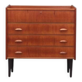 Teak dressing table, Scandinavian design, 1960s, manufactured by SW Finland