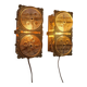 Pair of Midcentury Very Rare Wall Lamps M. P. R., Sweden, 1960s