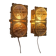 Pair of Midcentury Very Rare Wall Lamps M. P. R., Sweden, 1960s