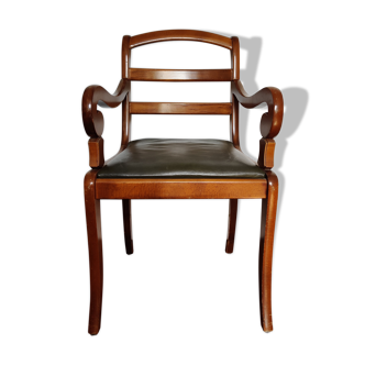 Vintage walnut chair