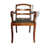 Chaise vintage noyer