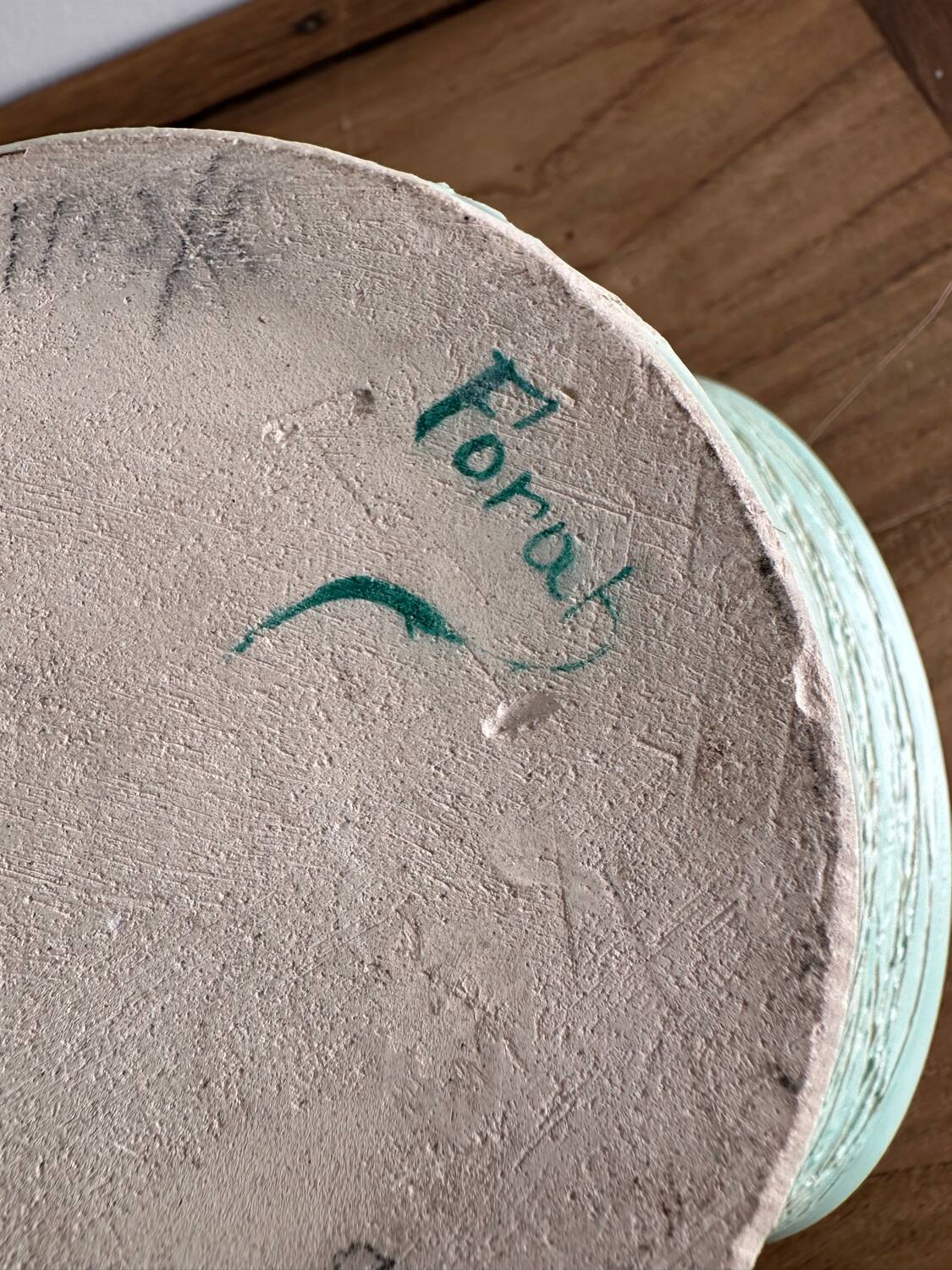 Art Deco vase signed Forah