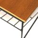 Étagère murale scandinave en teck, Suède 1960