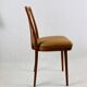 Camel Brown Natural Leather Dining Chair, 1970s
