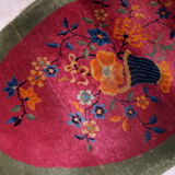 Former carpet oval chinese 89x 150cm, 1920