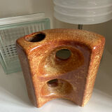 Ceramic vase Roberto Rigon Bertoncello Italy 60s