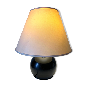 Lampe noire vintage