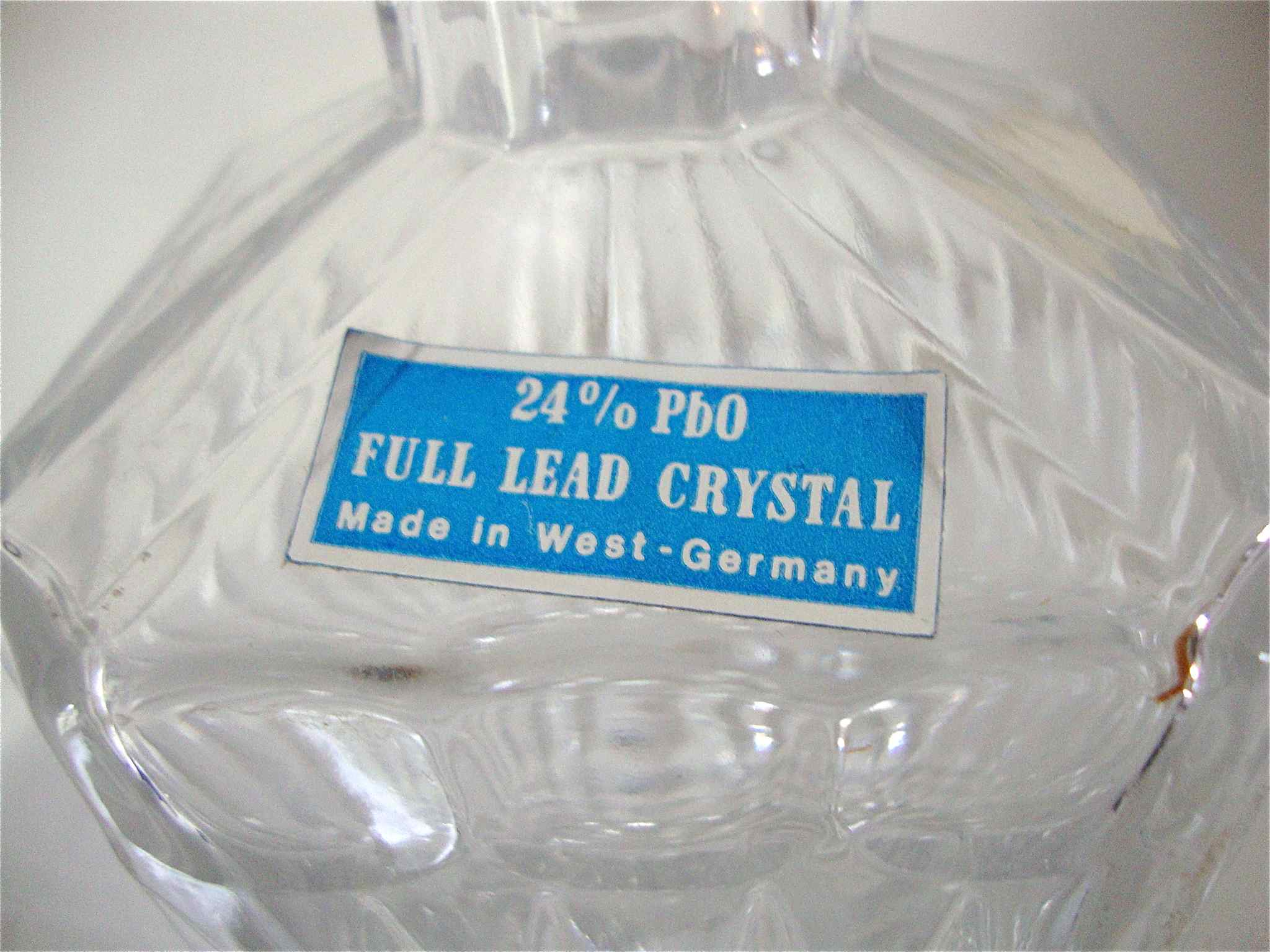 Carafe à whisky West Germany