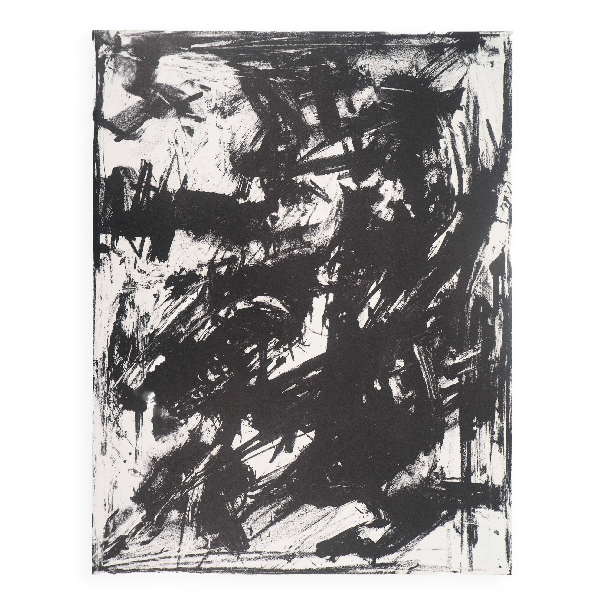 Emilio vedova: intolleranza - original lithograph