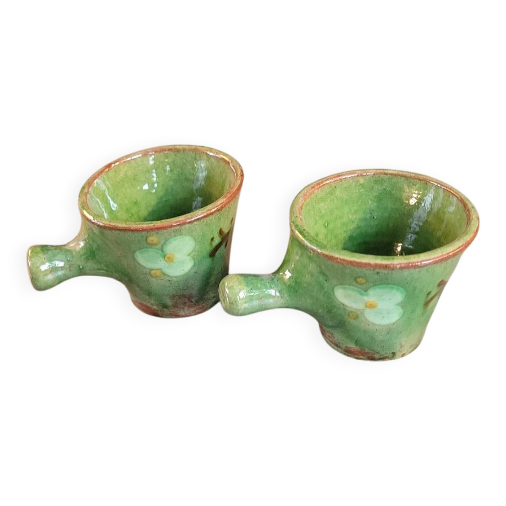 Pair of ceramic coffee cups