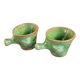 Pair of ceramic coffee cups