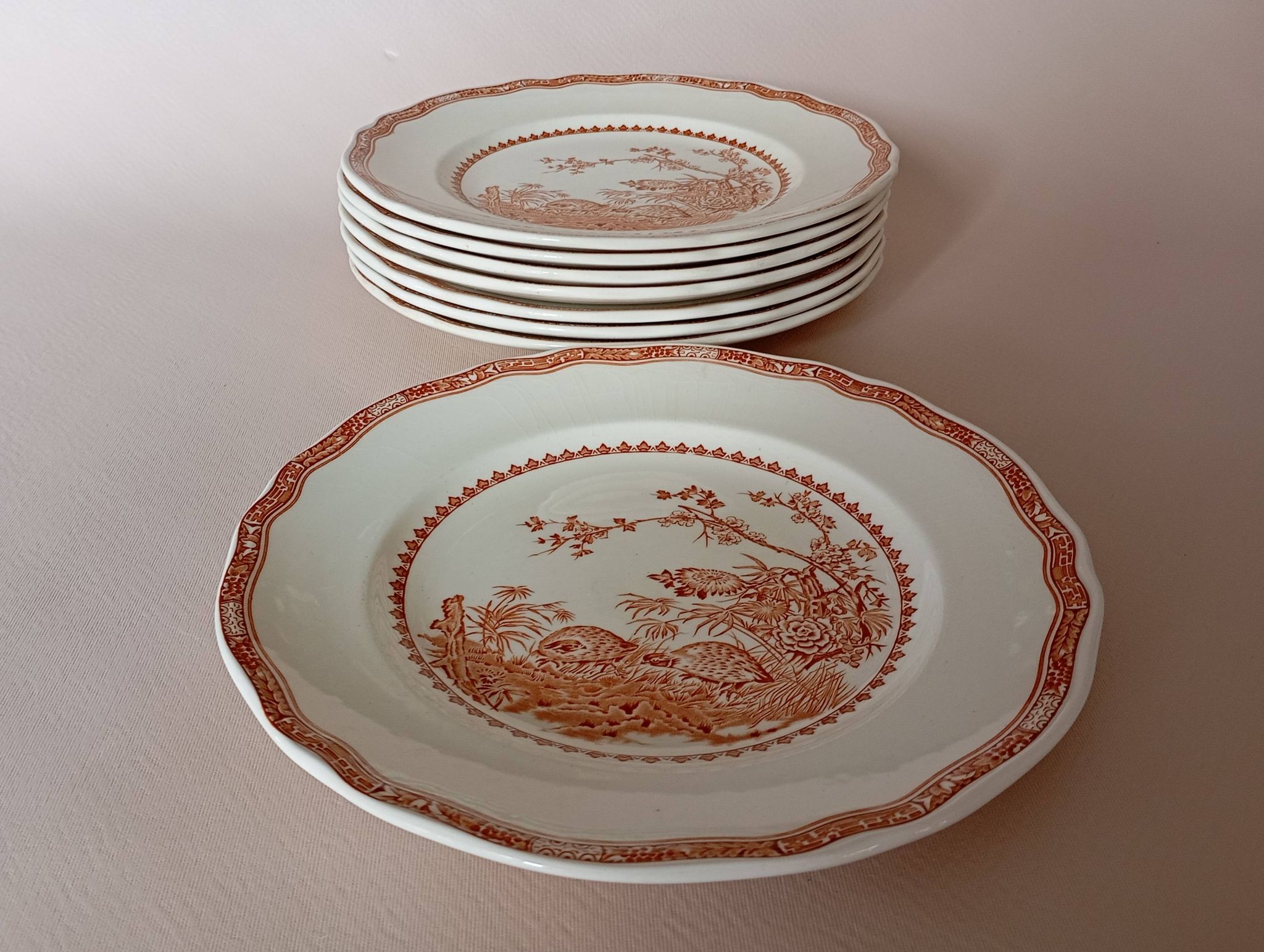 English flat plates Furnivals "Quail"