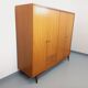 Vintage Scandinavian teak wardrobe from the 1960s.