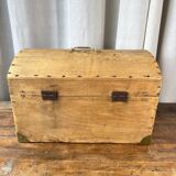 Restored wooden chest