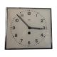 Czechoslovakia Art-Deco square wall clock
