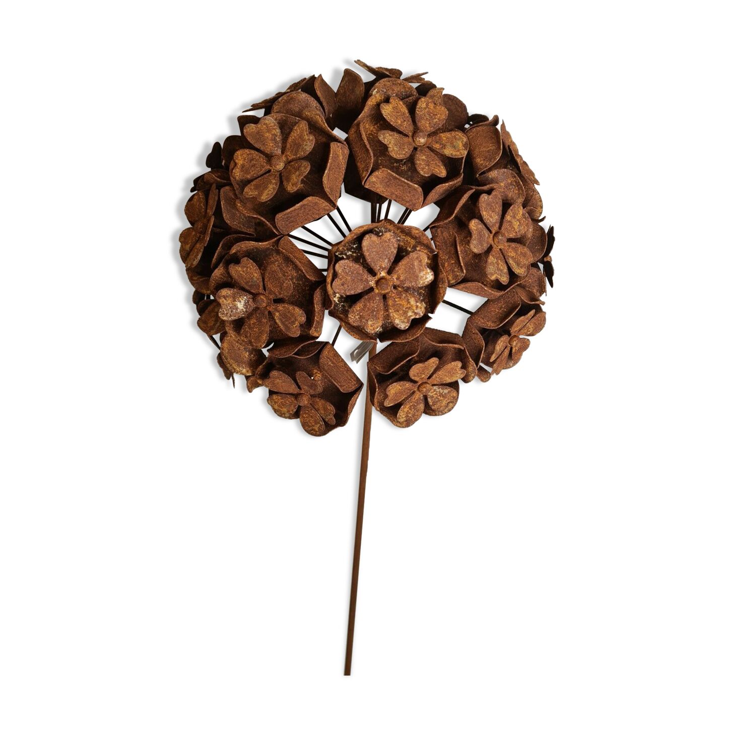 Wrought iron flower