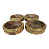 Cendriers coupelles marbre Italien vintage