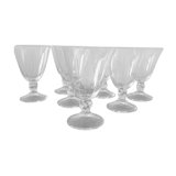 7 daum water glasses orval model