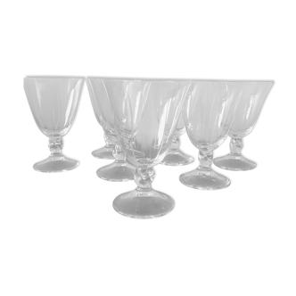 7 daum water glasses orval model