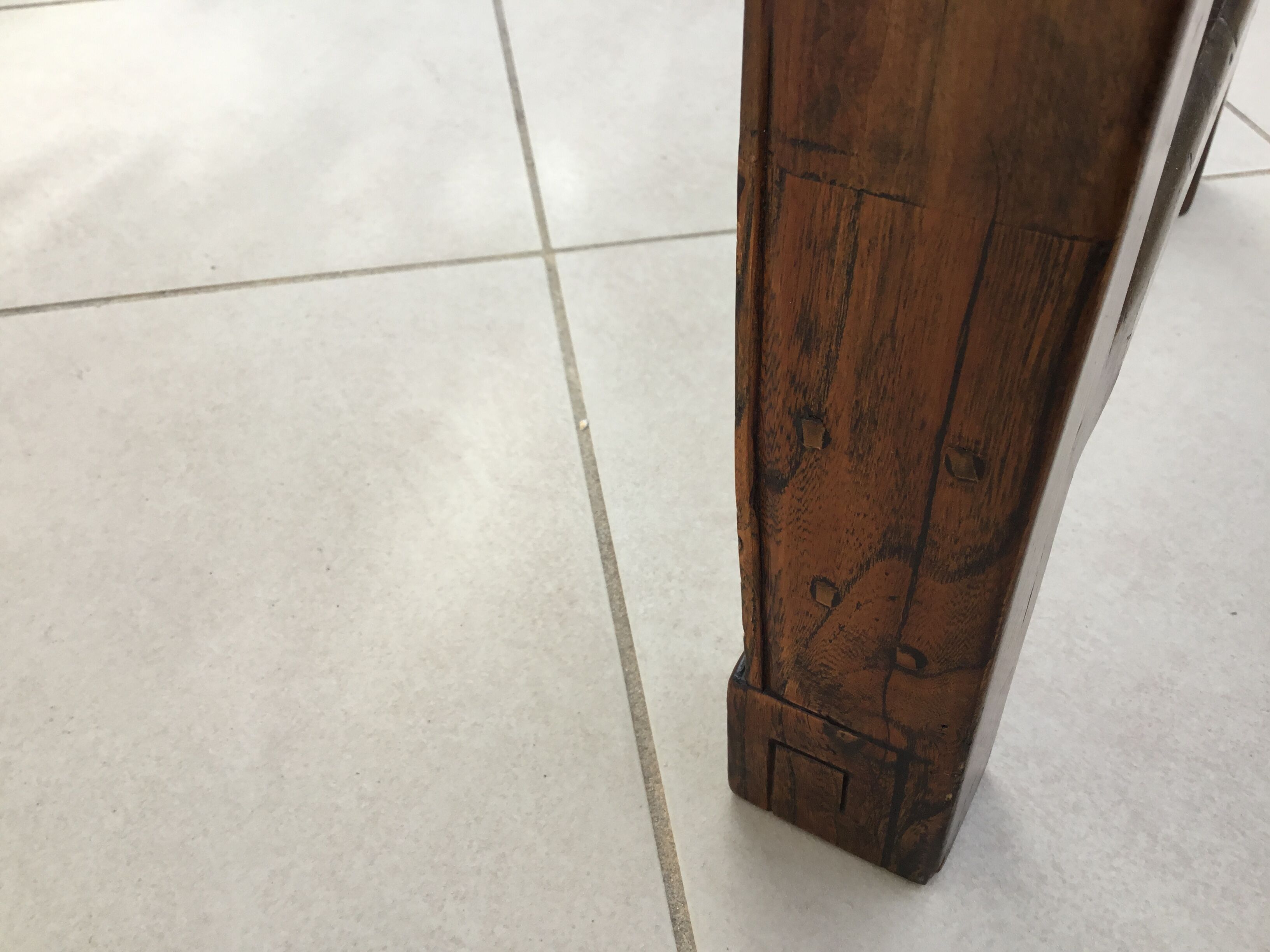 Ancient Chinese elm console