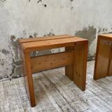 Les Arcs stools and table  1960