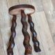 Carved wooden stool