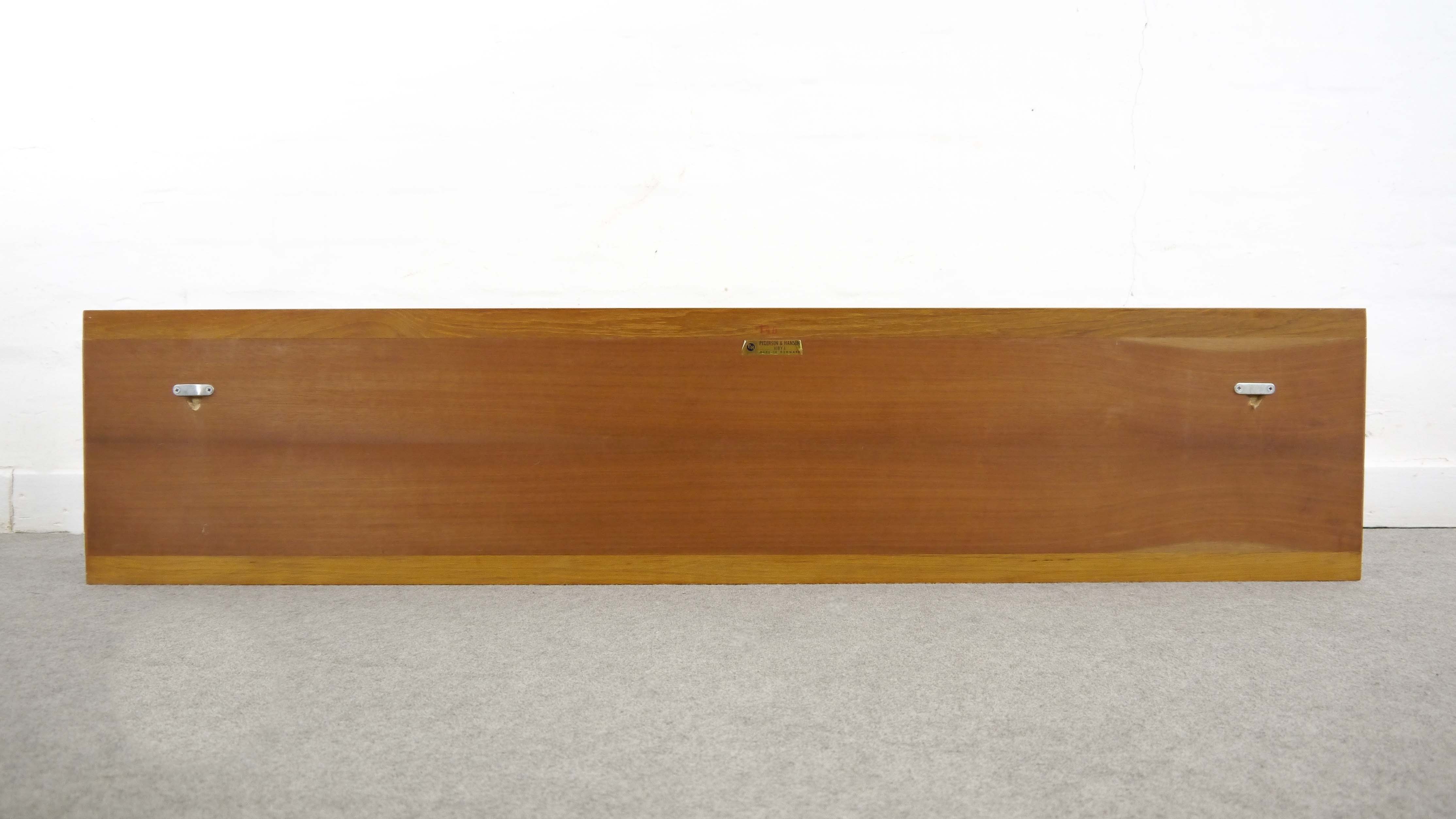 Teak Shelf by Pedersen & Hansen, Viby J. Denmark, 1960s
