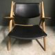 CH28 Sawbuck Lounge Chair by Hans Wegner for Carl Hansen & Søn, 1950s