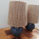 Pair of vintage ceramic lamp