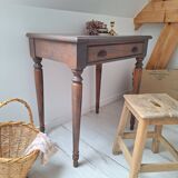 Solid wood desk / side table