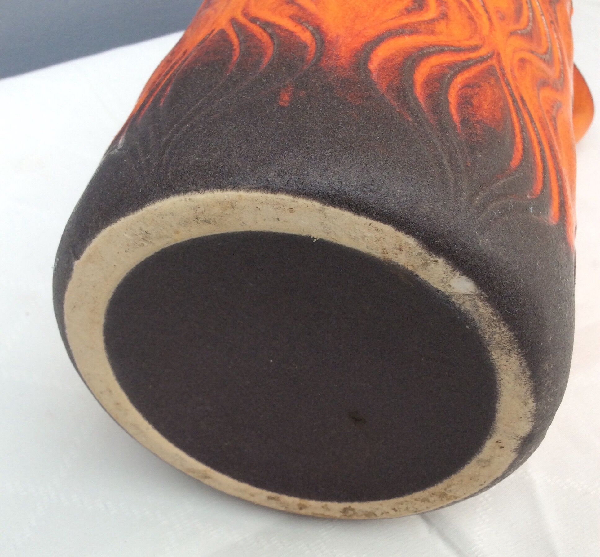 West Germany ceramic pitcher, 1960s