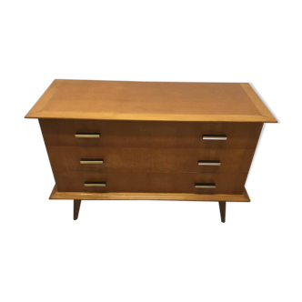 Scandinavian chest of drawers compass feet