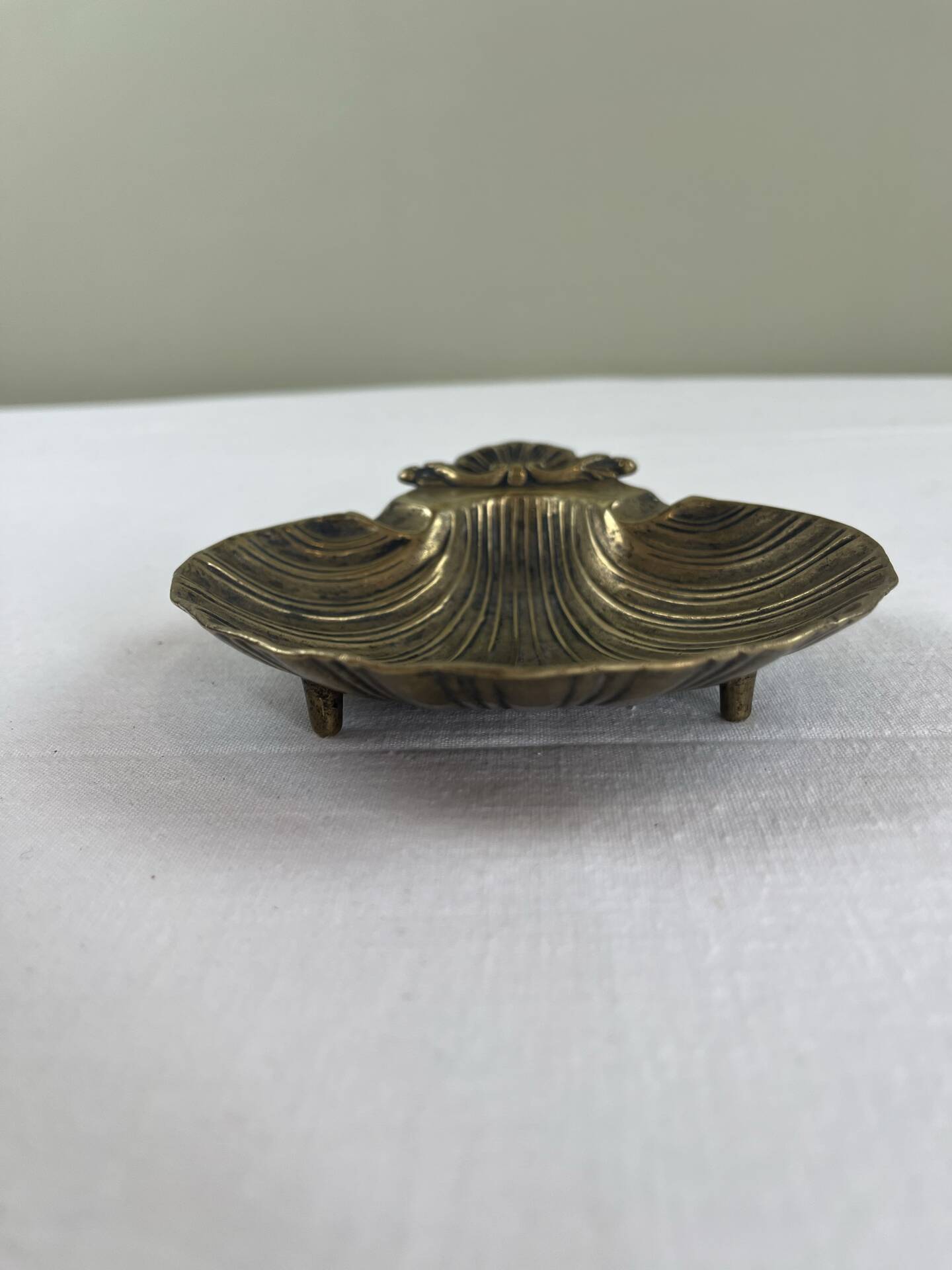 Shell-shaped catch-all tray