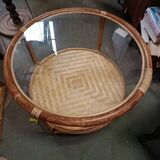 Rattan table