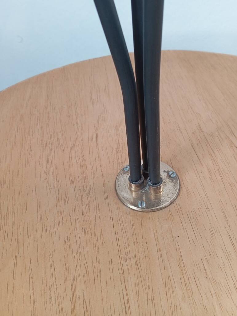 1950s tripod floor lamp