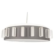Metal and plexiglass ceiling light Anonymous Sweden 1970