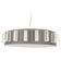 Metal and plexiglass ceiling light Anonymous Sweden 1970