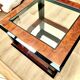 Lot de 2 tables basses style art deco