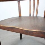 Chaise des années 1930 par Arbor Trade Mark-Prague. Tchécoslovaquie
