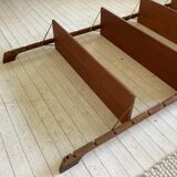 Ergo wall-mounted teak shelves, Vintage Scandinavian 1960s