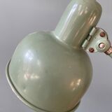 Military desk lamp with ball joint, circa 1950