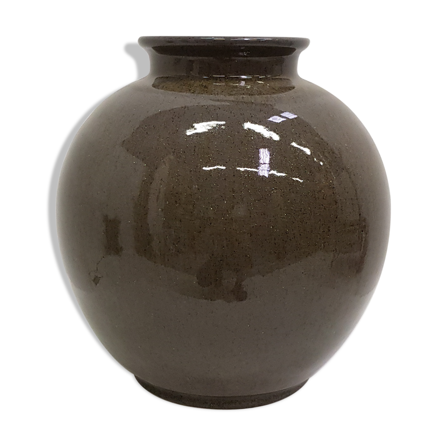 Large ceramic vase "Poterie du Marais"