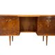 Bureau en noyer du milieu du siècle, années 1970, Tchécoslovaquie