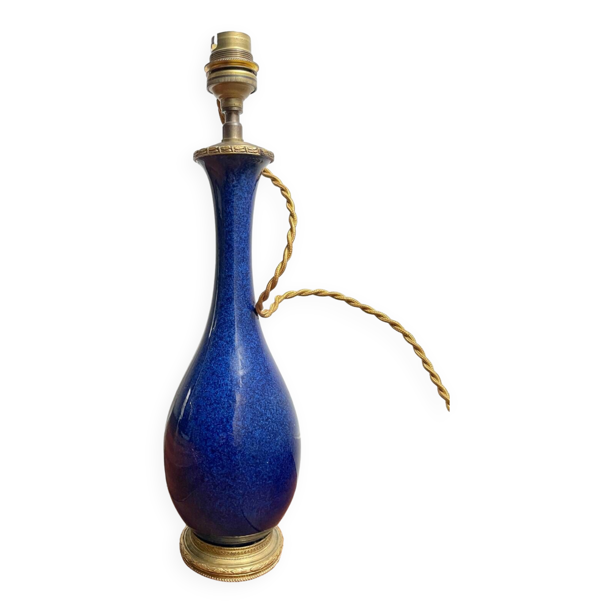 Pied de Lampe Porcelaine de Sèvres 1900