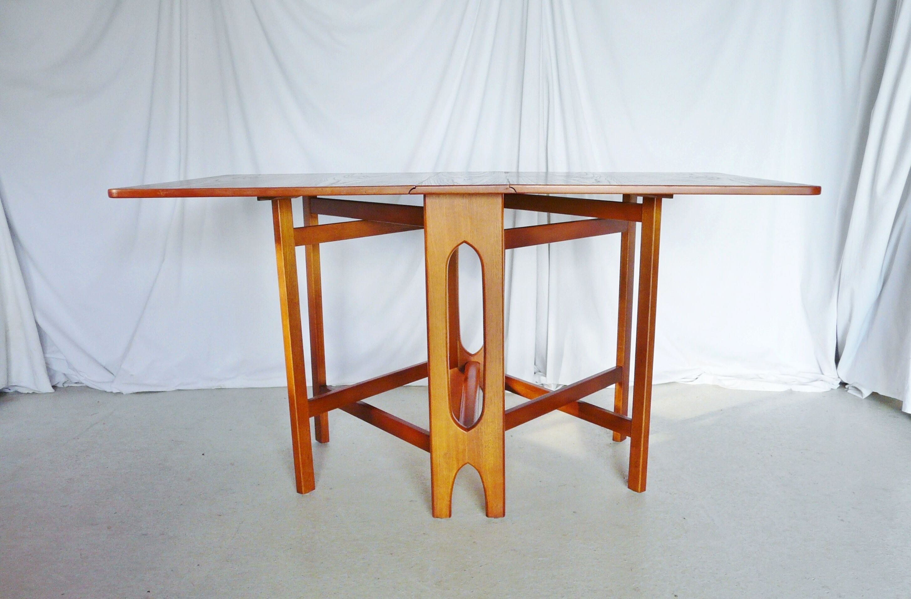 Scandinavian teak folding table