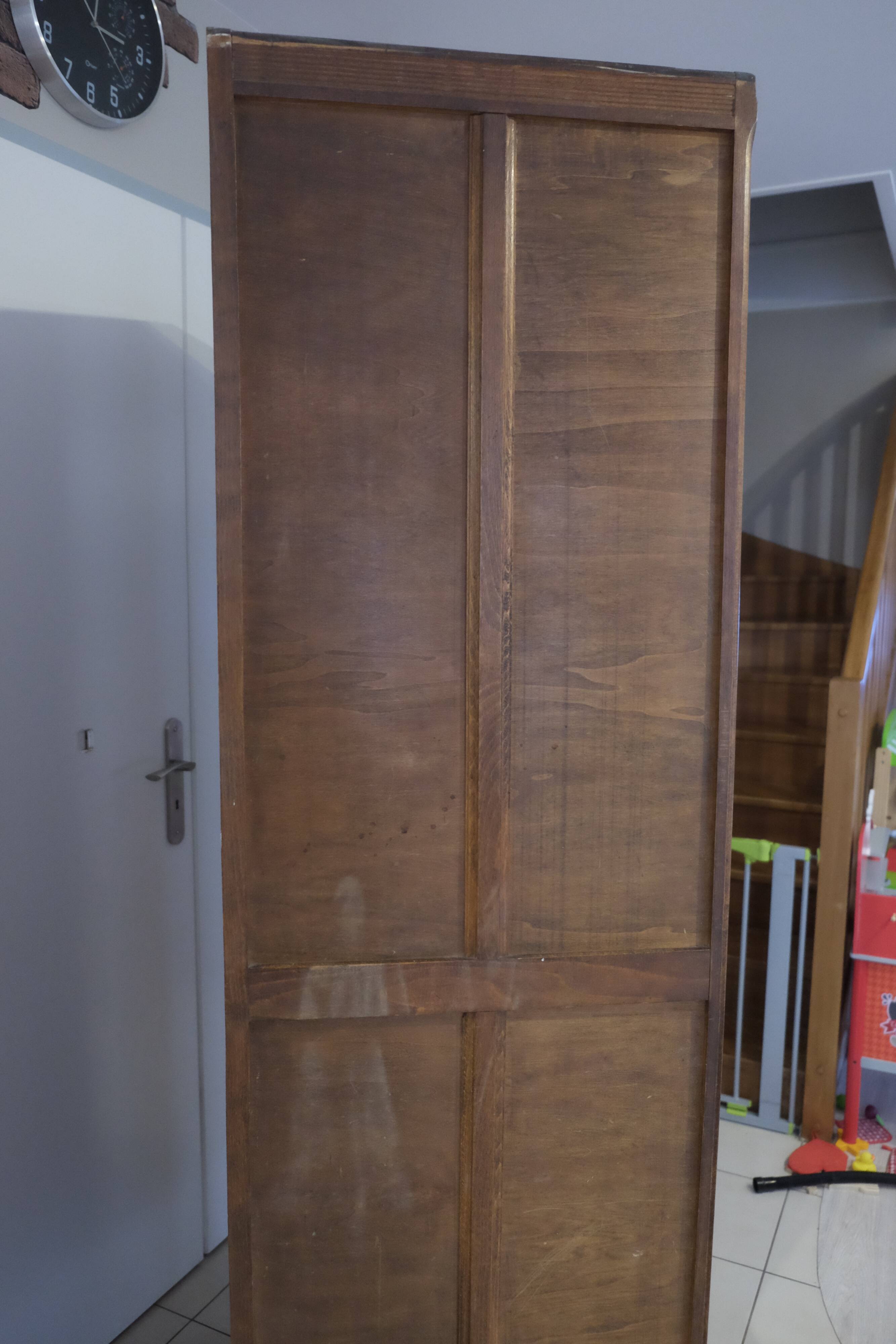 Wardrobe with mirror paris vintage