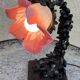 lampe fer forgé art déco 1930