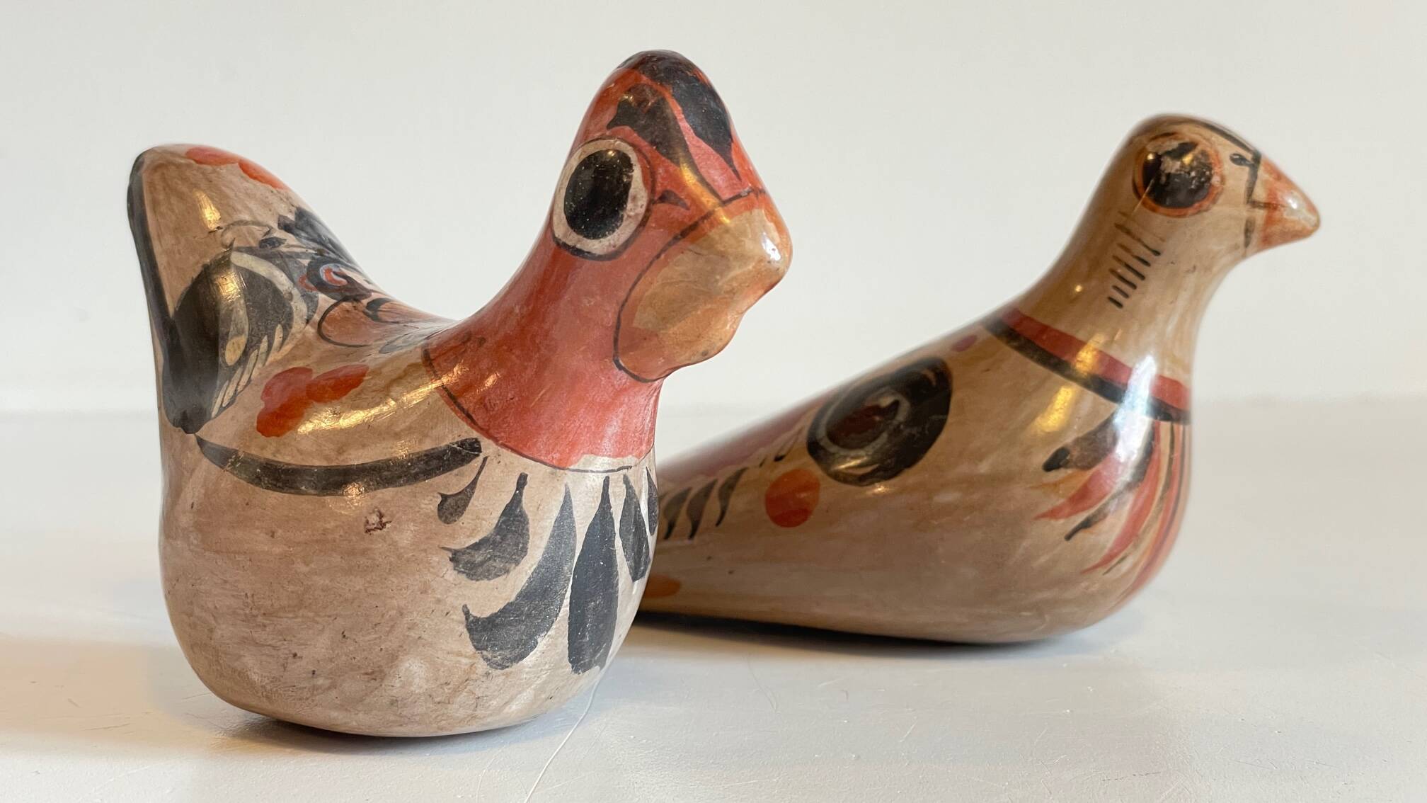 Vintage Ceramic Birds from Mexico