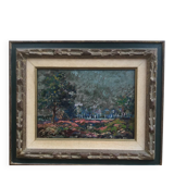 Eminent dancre 1901-1977. champrosay-forest, 1938. oil on panel.