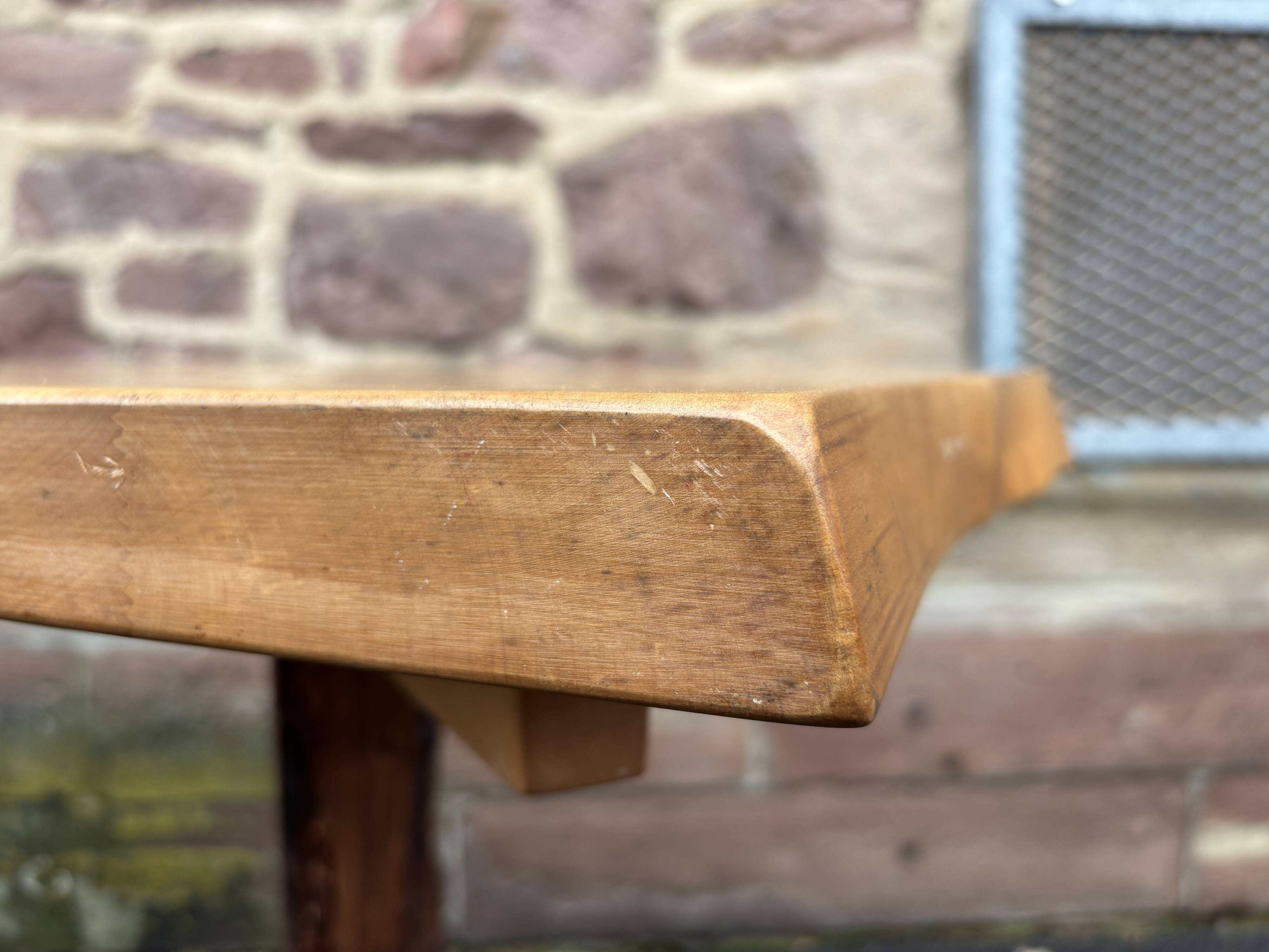 Table Bistrot en Orme vintage